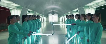 Movie still from “adidas Originals - Your Future is Not Mine” (2016) – Wide shot, Low angle