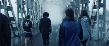 Movie still from “adidas Originals - Your Future is Not Mine” (2016) – Wide shot, Low angle