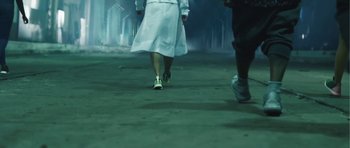 Movie still from “adidas Originals - Your Future is Not Mine” (2016) – Wide shot, Low angle