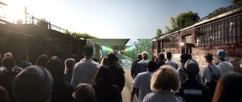 Movie still from “adidas Originals - Your Future is Not Mine” (2016) – Extreme Wide shot, High angle