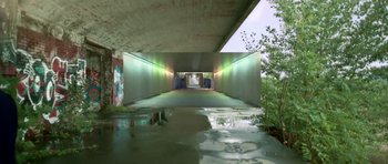 Movie still from “adidas Originals - Your Future is Not Mine” (2016) – Extreme Wide shot, High angle