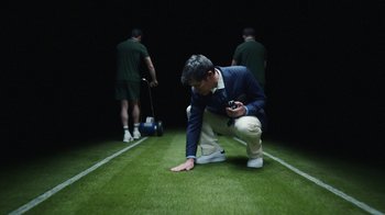 Movie still from “Wimbledon - It’s A Wimbledon Thing” (2021) – Wide shot, High angle