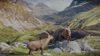 Movie still from “Graubünden - Best Version (DC)” (2024) – Wide shot, High angle