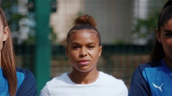 Movie still from “Sports Direct - Women's Euro” (2022) – Close Up shot, Low angle