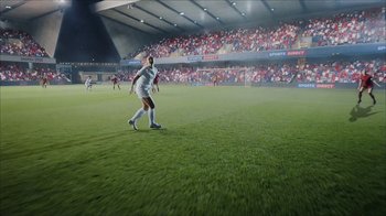 Movie still from “Sports Direct - Women's Euro” (2022) – Extreme Wide shot, High angle