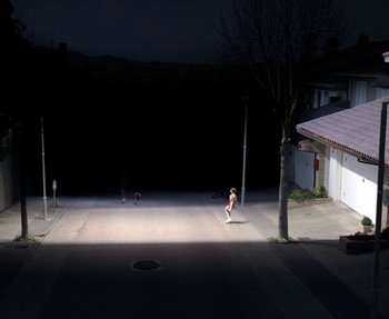 Movie still from “Canon - Live for The Story” (2017) – Extreme Wide shot, High angle