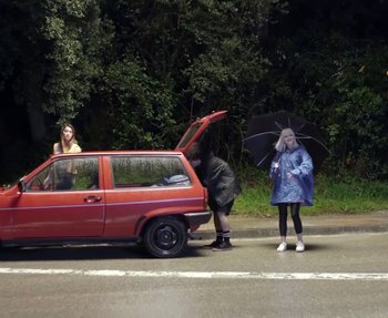 Movie still from “Canon - Live for The Story” (2017) – Wide shot, High angle