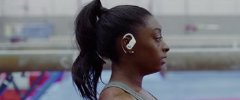 Movie still from “Beats By Dre - Unleashed” (2023) – Close Up shot, Low angle