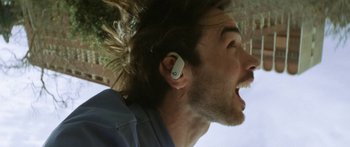 Movie still from “Beats By Dre - Unleashed” (2023) – Extreme Close Up shot, Low angle