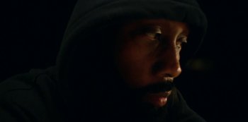 Movie still from “Cadillac ft. RZA - Path of Arrival” (2021) – Extreme Close Up shot, Low angle