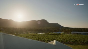 Movie still from “COLORBOND - Made by Australia” (2021) – Extreme Wide shot, Low angle