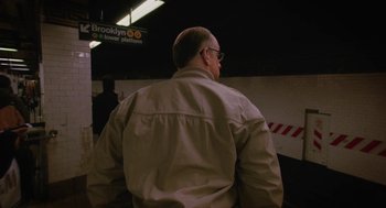 Movie still from “Paul Trillo - The Irrational Fear of Nothing” (2016) – Medium shot, Over the shoulder angle