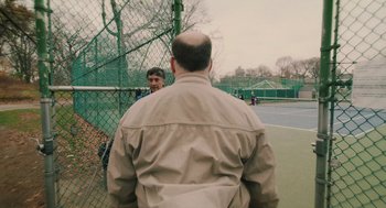 Movie still from “Paul Trillo - The Irrational Fear of Nothing” (2016) – Medium shot, Over the shoulder angle