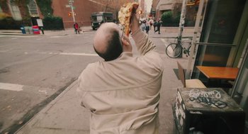 Movie still from “Paul Trillo - The Irrational Fear of Nothing” (2016) – Medium shot, Overhead angle