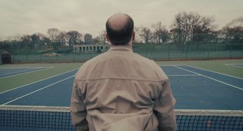 Movie still from “Paul Trillo - The Irrational Fear of Nothing” (2016) – Medium shot, Over the shoulder angle