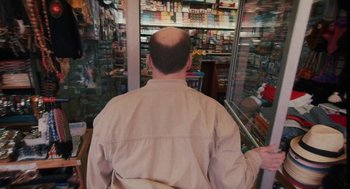 Movie still from “Paul Trillo - The Irrational Fear of Nothing” (2016) – Medium shot, Over the shoulder angle