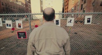 Movie still from “Paul Trillo - The Irrational Fear of Nothing” (2016) – Medium shot, Over the shoulder angle