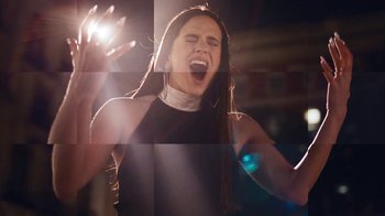 Movie still from “Nike - The Ball Makes Us More” (2018) – Medium shot, Low angle