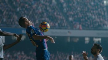 Movie still from “Nike - The Ball Makes Us More” (2018) – Medium shot, Low angle