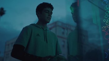 Movie still from “Adidas - Imagination” (2017) – Medium shot, Low angle