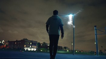 Movie still from “Adidas - Imagination” (2017) – Wide shot, Low angle