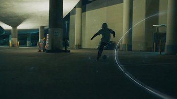 Movie still from “Adidas - Imagination” (2017) – Wide shot, Low angle