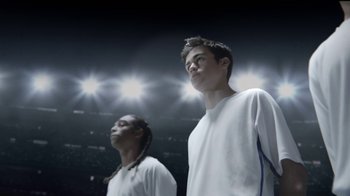 Movie still from “Adidas - Imagination” (2017) – Medium shot, Low angle