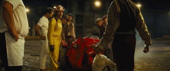 Movie still from “PRADA - CASTELLO CAVALCANTI” (2013) – Wide shot, High angle