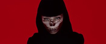 Movie still from “WOW inc. - INORI - PRAYER -” (2017) – Close Up shot, Low angle