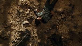 Movie still from “Unicef - Never give up” (2022) – Wide shot, Overhead angle