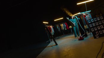 Movie still from “Exeed Rx - Aruzhan Jazilbekova” (2024) – Medium shot, Low angle