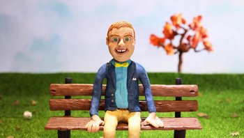 Movie still from “Trent Shy - Litterbug” (2019) – Wide shot, Low angle