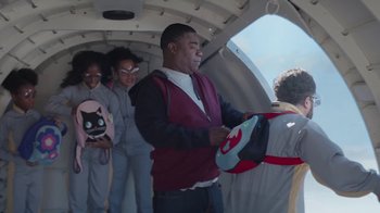 Movie still from “Rocket Mortgage - Certain is Better” (2021) – Medium shot, Low angle