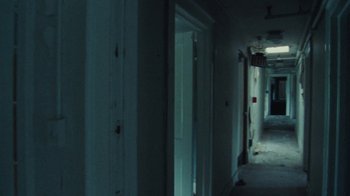 Movie still from “Abby T - Legos ft. Rodney Chrome” (2021), directed by Henry DaCosta – Wide shot, High angle