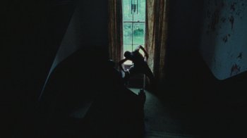 Movie still from “Abby T - Legos ft. Rodney Chrome” (2021), directed by Henry DaCosta – Wide shot, High angle