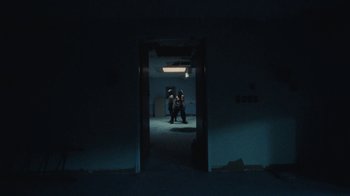 Movie still from “Abby T - Legos ft. Rodney Chrome” (2021), directed by Henry DaCosta – Extreme Wide shot, High angle