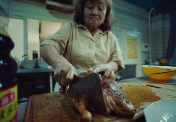 Movie still from “Stromae - Santé” (2021), directed by Jara Moravec – Close Up shot, High angle