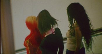 Movie still from “24kGoldn & Lil Tecca - Prada” (2021), directed by John Tashiro – Medium shot, High angle