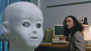 Movie still from “Darryl Kissick - Just A Dream” (2021), directed by Ft. Langley – Close Up shot, Over the shoulder angle