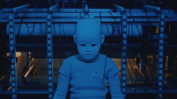 Movie still from “Darryl Kissick - Just A Dream” (2021), directed by Ft. Langley – Medium shot, Low angle