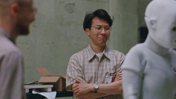 Movie still from “Darryl Kissick - Just A Dream” (2021), directed by Ft. Langley – Close Up shot, Over the shoulder angle