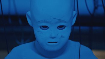 Movie still from “Darryl Kissick - Just A Dream” (2021), directed by Ft. Langley – Close Up shot, Low angle