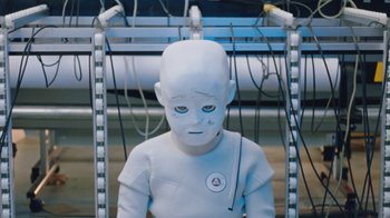 Movie still from “Darryl Kissick - Just A Dream” (2021), directed by Ft. Langley – Close Up shot, High angle