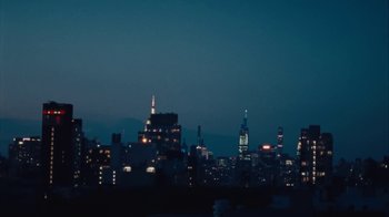 Movie still from “Park Hye Jin - Let’s Sing Let’s Dance” (2021), directed by Kevin Lombardo – Extreme Wide shot, High angle