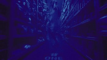 Movie still from “Park Hye Jin - Let’s Sing Let’s Dance” (2021), directed by Kevin Lombardo – Wide shot, Overhead angle