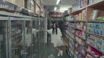 Movie still from “Park Hye Jin - Let’s Sing Let’s Dance” (2021), directed by Kevin Lombardo – Wide shot, Low angle
