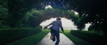 Movie still from “Almost Monday - Cool Enough” (2021), directed by Nico Poalillo – Wide shot, High angle