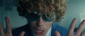 Movie still from “Almost Monday - Cool Enough” (2021), directed by Nico Poalillo – Extreme Close Up shot, Overhead angle