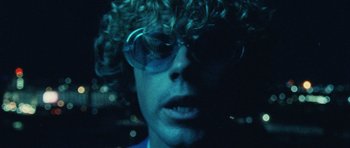 Movie still from “Almost Monday - Cool Enough” (2021), directed by Nico Poalillo – Close Up shot, Low angle