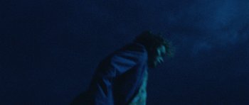 Movie still from “Almost Monday - Cool Enough” (2021), directed by Nico Poalillo – Medium shot, Low angle